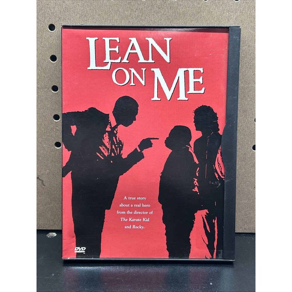 Lean on Me - DVD, 1989, Region 1, Full Screen, Snap Case, Fast Shipping